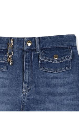 bermuda in cotone blu CHLOÉ KIDS | C20850Z13